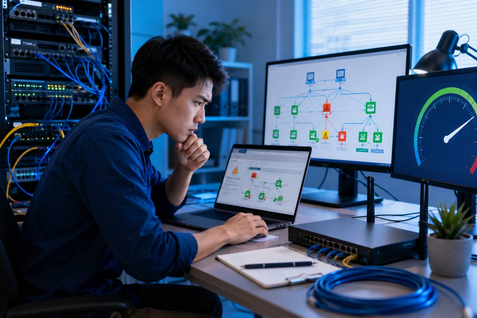 Khắc Phục Lỗi Xung Đột Mạng Mẹo Tối Ưu Kết Nối Internet Nội Bộ