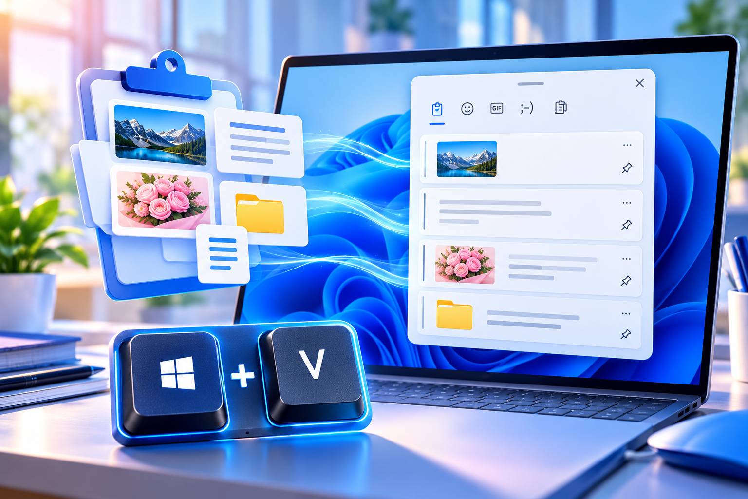 Lịch Sử Clipboard Windows 11: Cách Dùng Win + V Hiệu Quả