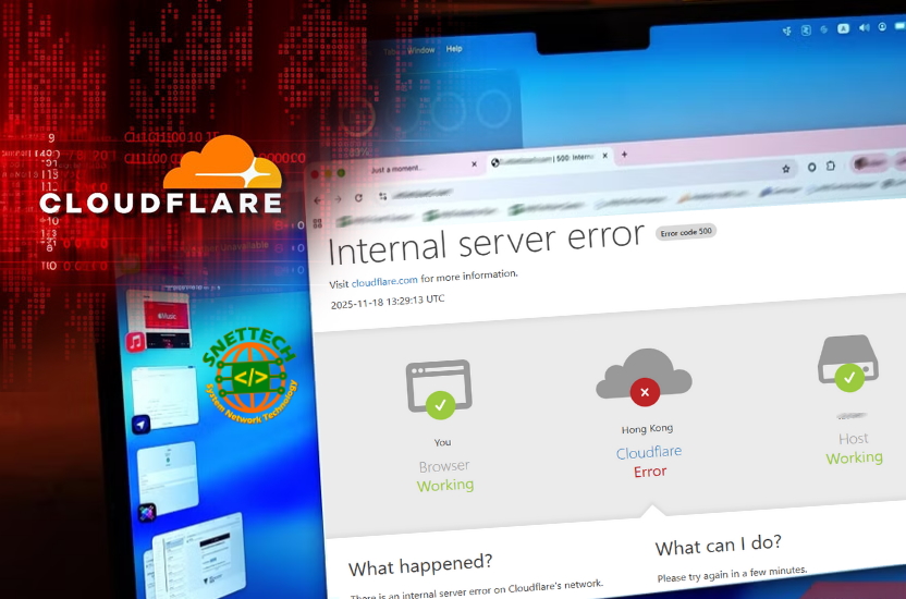 Mạng lưới toàn cầu Cloudflare gặp sự cố nghiêm trọng khiến một phần internet tê liệt