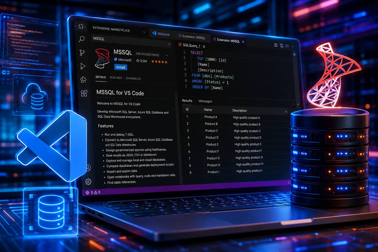 MSSQL Extension VS Code v1.45: SQL Formatter Có Gì Mới?