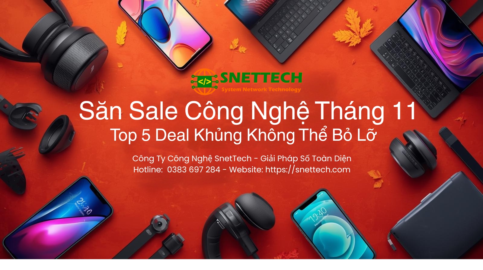 Săn Sale Công Nghệ Tháng 11: Top 5 Deal Khủng Không Thể Bỏ Lỡ
