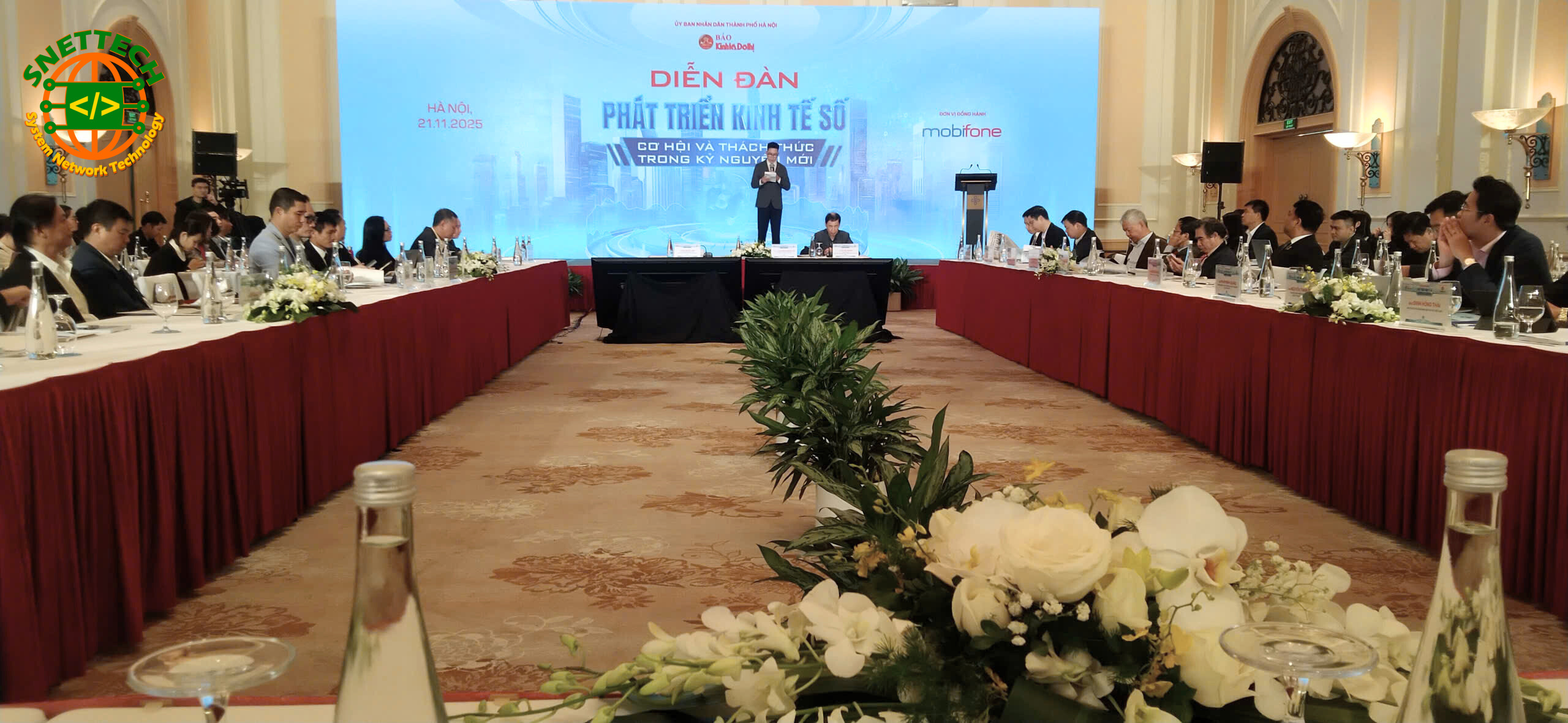 Snettech Tham Dự Diễn Đàn Phát Triển Kinh Tế Số Do Báo Kinh Tế Và Đô Thị Tổ Chức