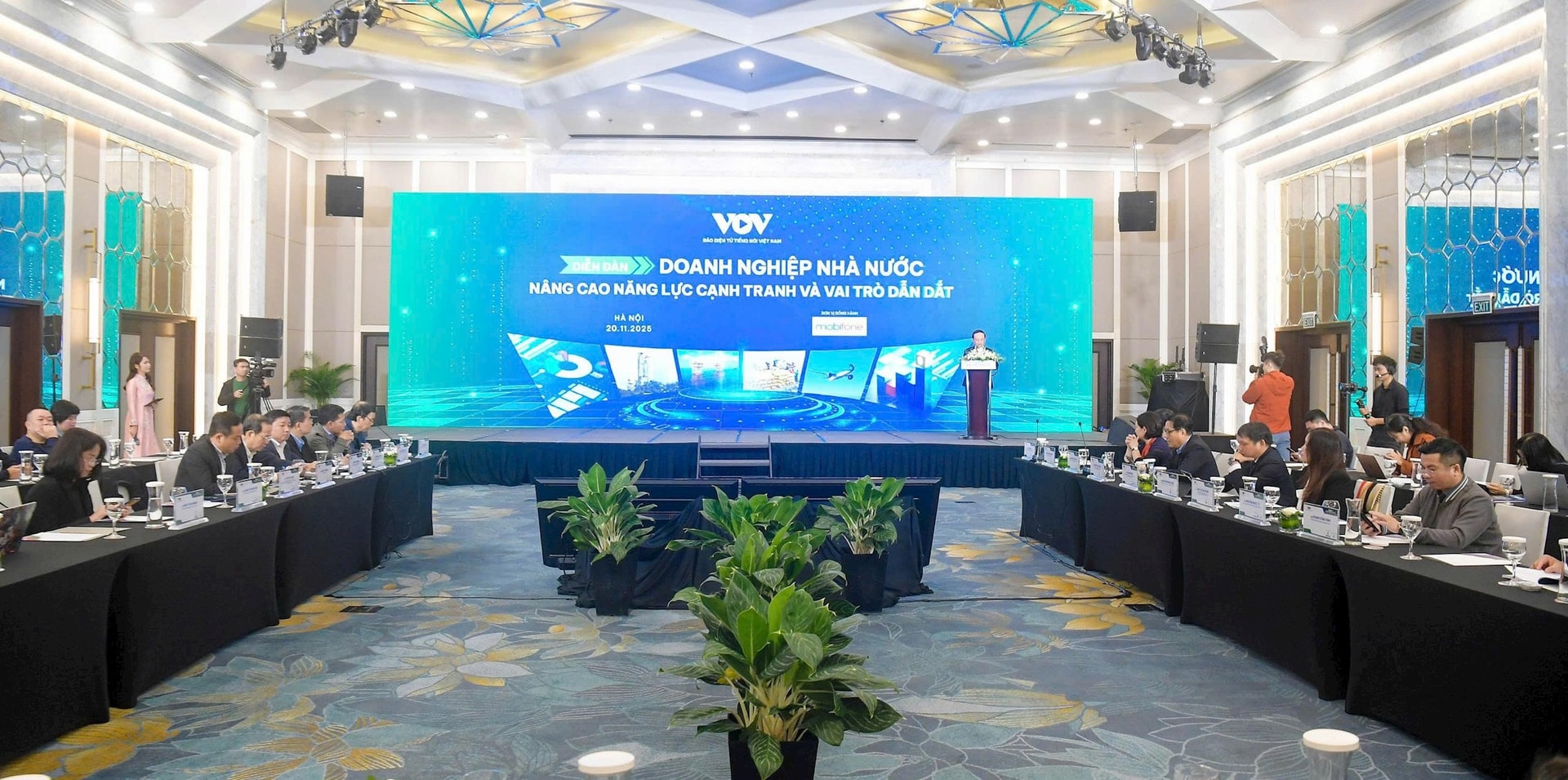 Snettech Tham Dự Diễn Đàn VOV: Doanh Nghiệp Nhà Nước Nâng Cao Năng Lực Cạnh Tranh Và Vai Trò Dẫn Dắt