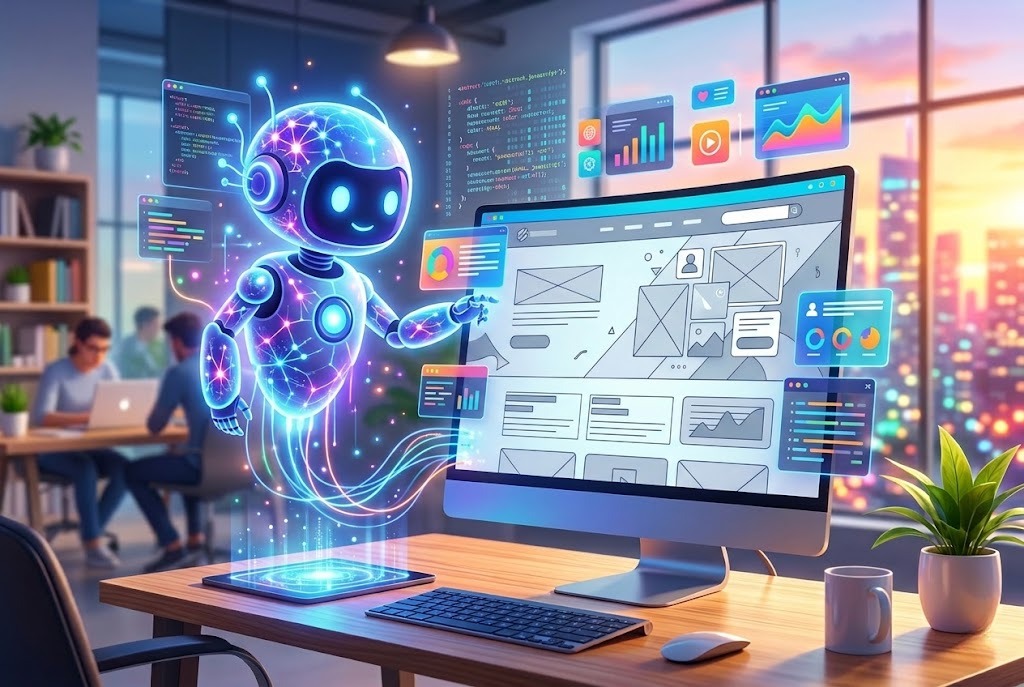 Tr&iacute; Tuệ Nh&acirc;n Tạo Trong Thiết Kế Website: Tương Lai Hay Th&aacute;ch Thức?