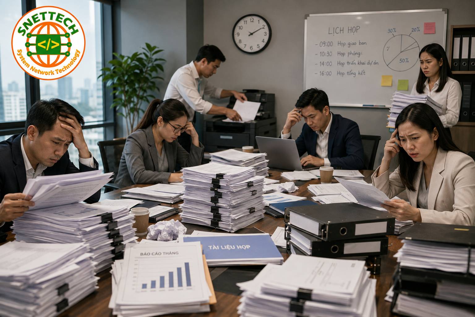 Quy trình họp hành kiểu cũ đang kìm hãm sự phát triển của tổ chức 