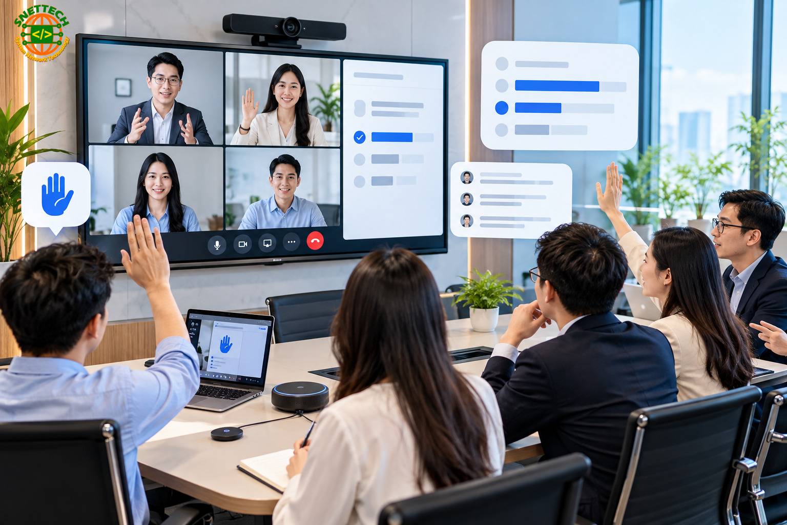 Phòng họp không giấy tờ hỗ trợ vận hành hiệu quả, và đơn giản hóa quy trình tổ chức các cuộc họp cho cơ quan doanh nghiệp 