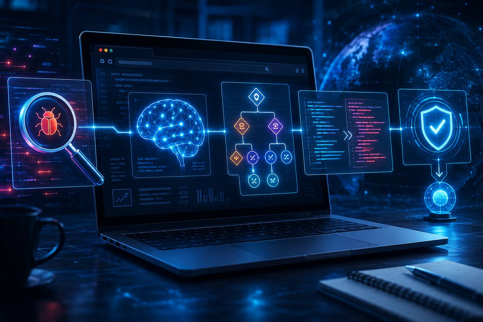 AI đang tham gia từ khâu tìm bug đến phân loại báo cáo