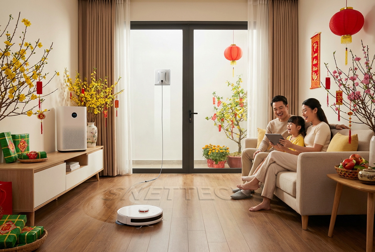 Các trợ thủ công nghệ thông minh mang đến giải pháp dọn nhà đón Tết nhanh chóng và tối ưu 