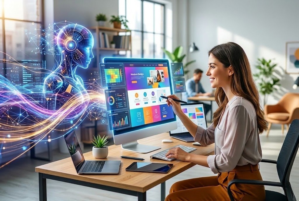 Ứng dụng trí tuệ nhân tạo vào thiết kế website nâng cao hiệu quả và tối ưu hiệu suất 