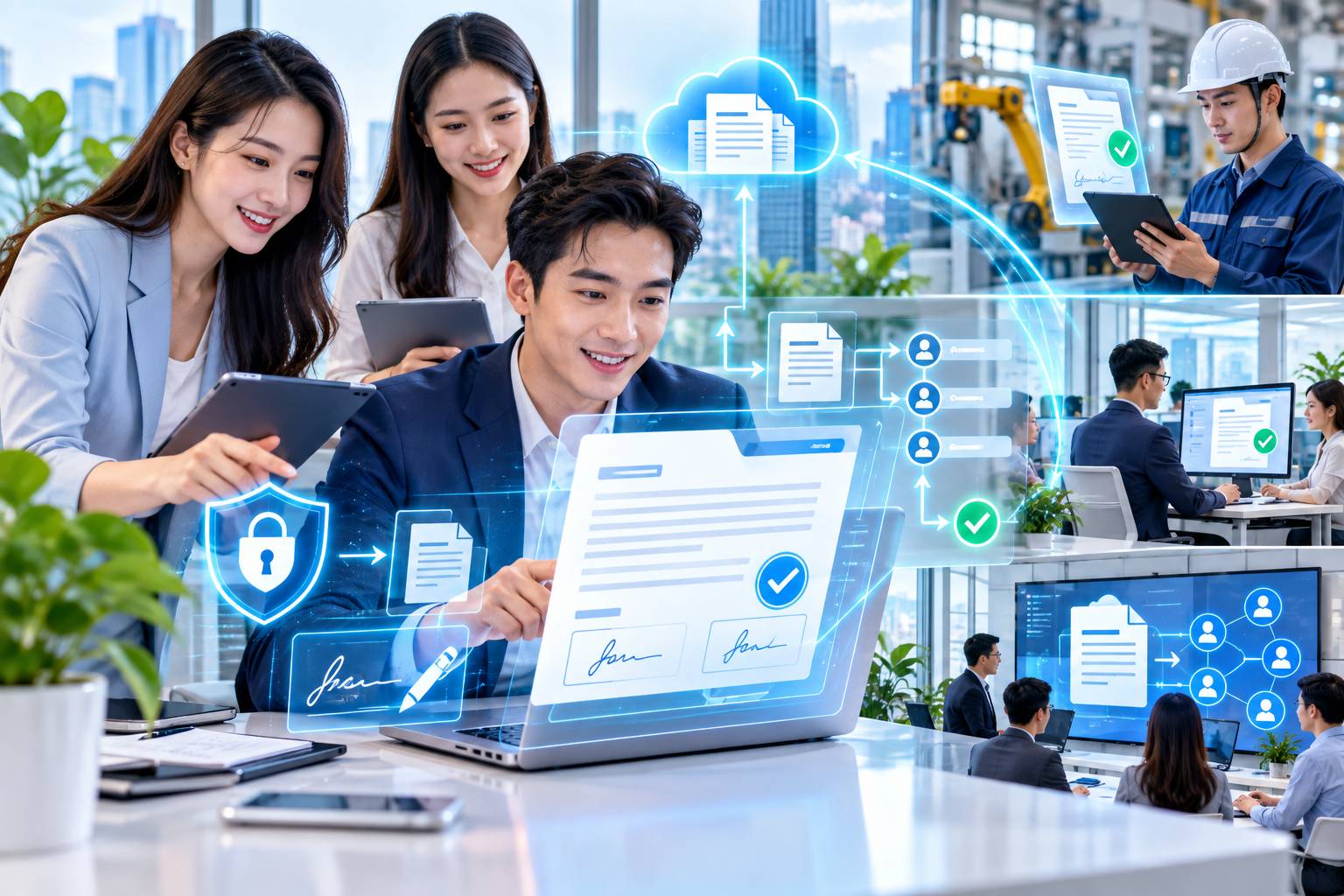 Các tập đoàn công nghệ lớn cũng đang nỗ lực tháo gỡ điểm nghẽn hạ tầng để đưa chữ ký số vào đúng các phần mềm nghiệp vụ