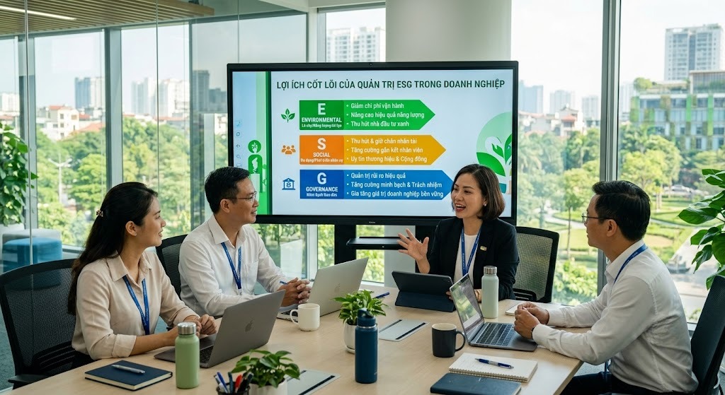 Xu hướng quản trị ESG mang lại nhiều lợi ích vượt trội cho tổ chức