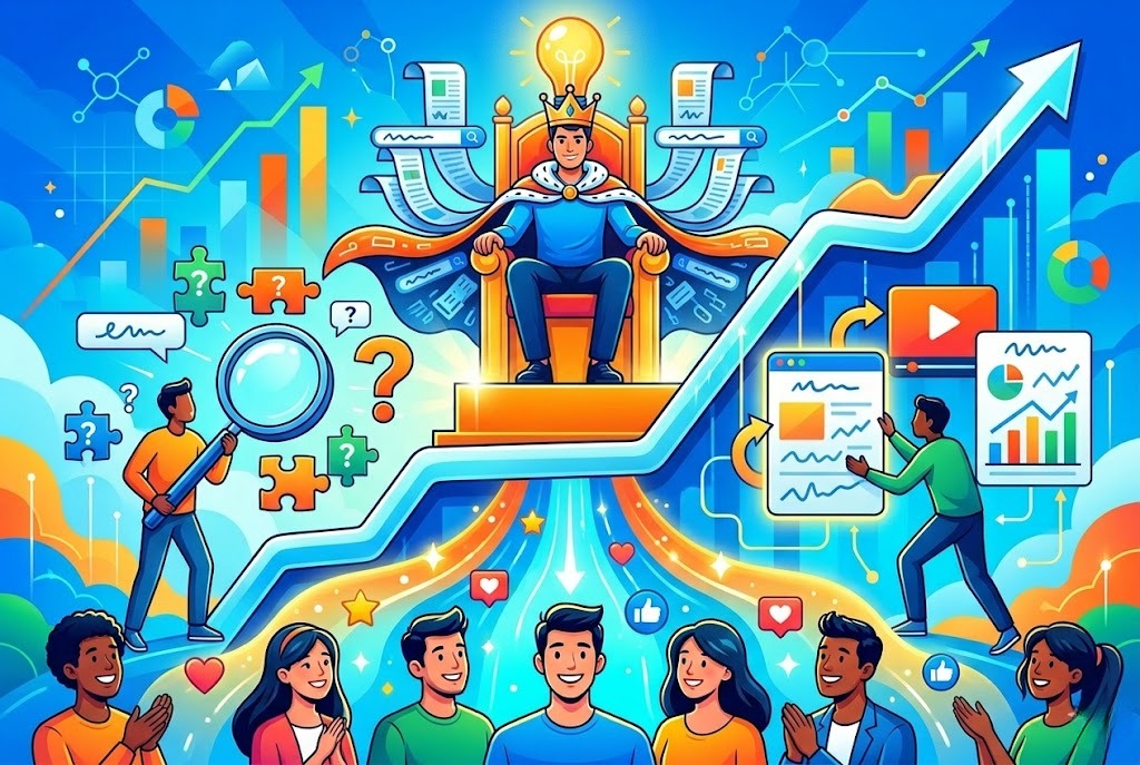 Xây dựng content chất lượng thống trị TOP Google 