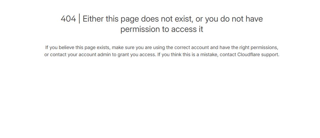 Bảng điều khiển Cloudflare không thể truy cập khi Cloudflare gặp sự cố