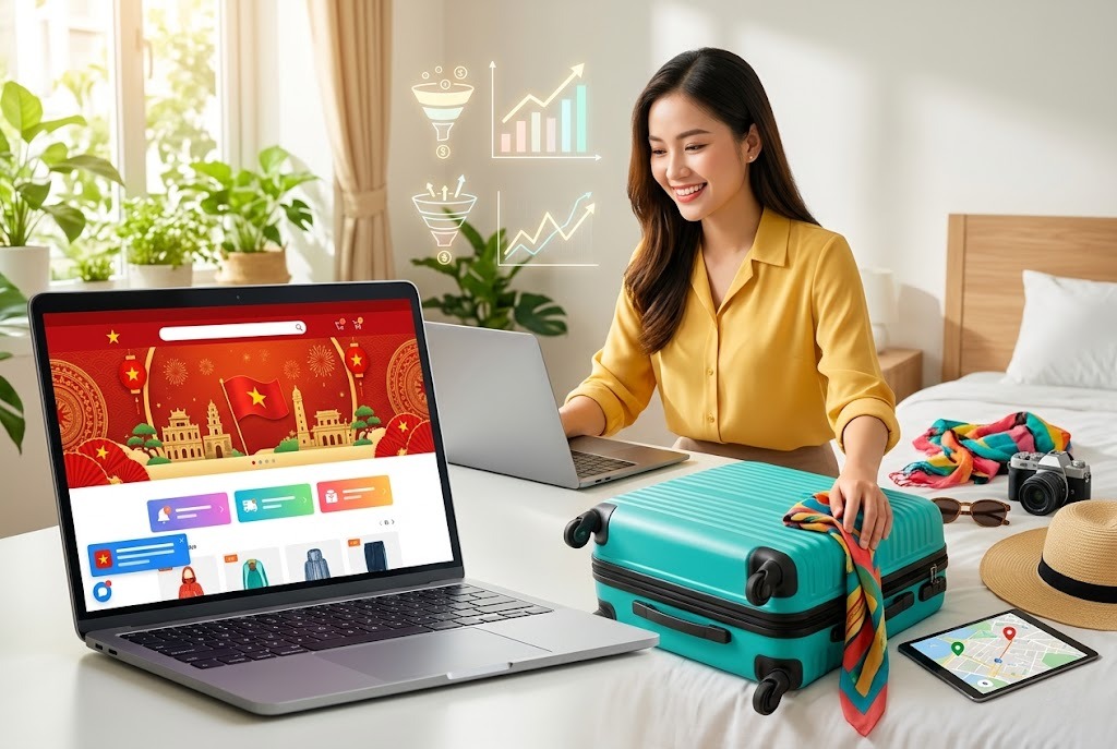 Sáng tạo nội dung và update website để tạo chiến dịch Marketing dịp lễ bùng nổ