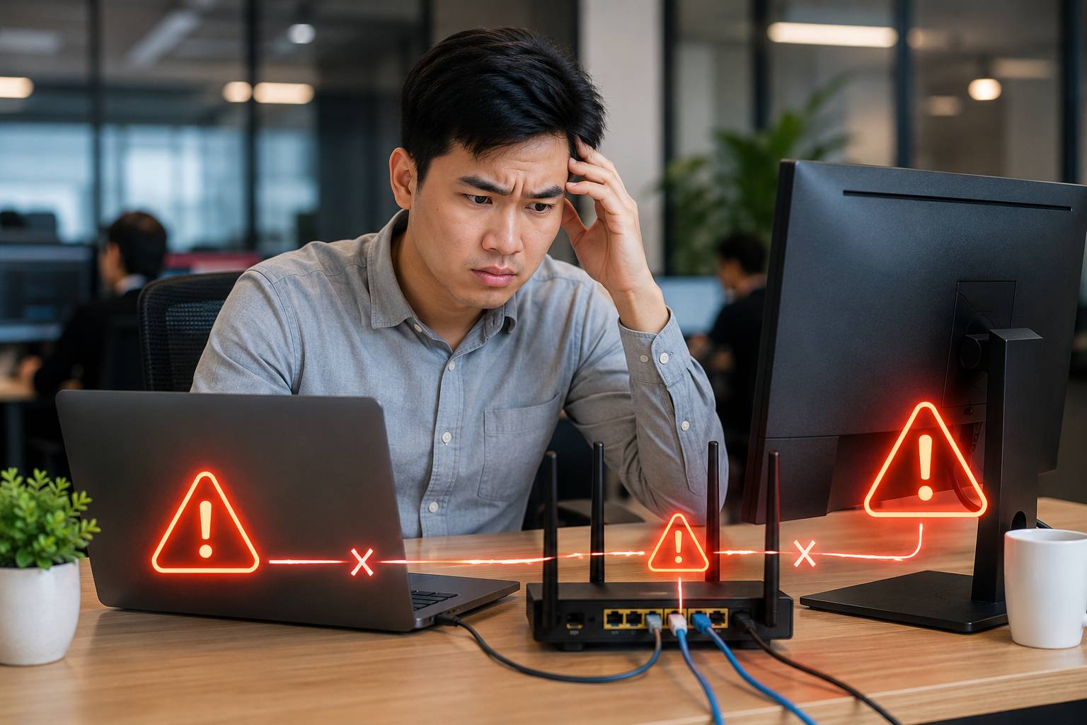 Khắc phục lỗi xung đột mạng máy tính theo quy trình đúng cách hiệu quả