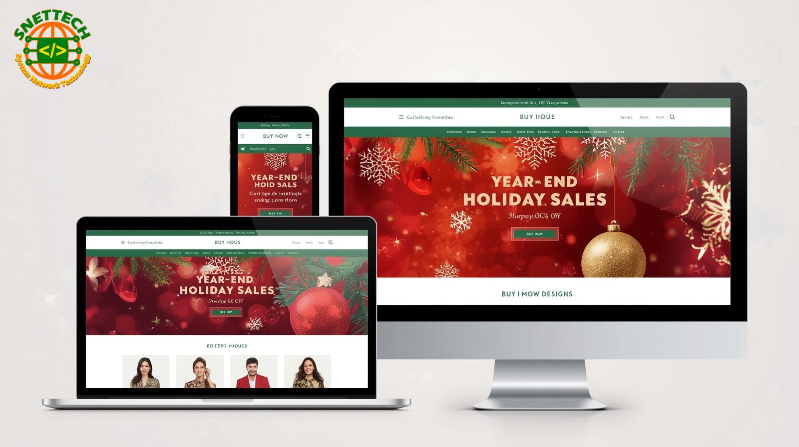 Thiết kế website bán hàng mùa lễ hội cuối năm tại Snettech - Tối ưu chi phí - Giao diện đa dạng - Bảo mật an tâm 