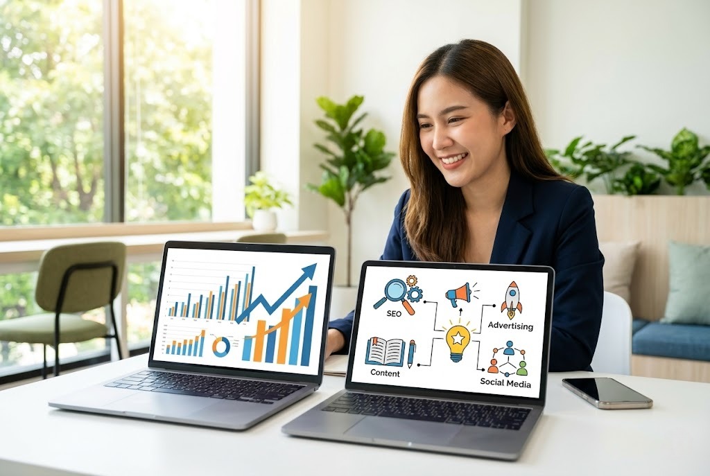 Dịch vụ Marketing trọn gói - Giải pháp tối ưu chi phí & gia tăng traffic tự nhiên từ Snettech 