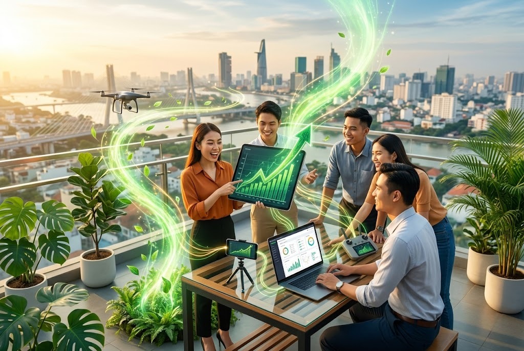 Tối ưu hóa traffic tự nhiên qua dịch vụ Marketing của Snettech 